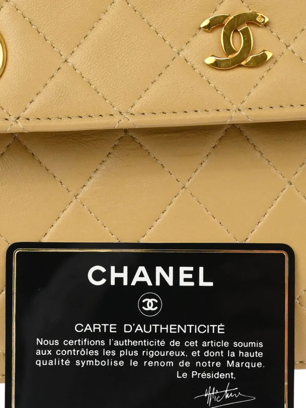 Pre-OwnedCHANEL Pre-Owned1985-1990 CC handbag