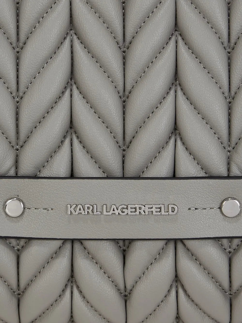 Karl LagerfeldK/weave quilted shoulder bag