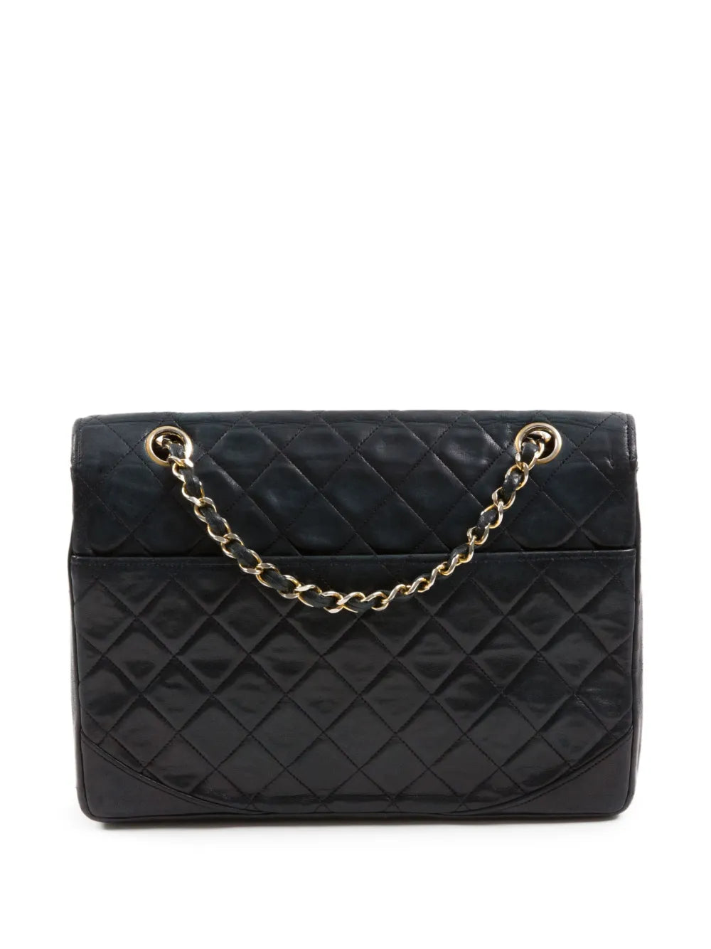 Pre-OwnedCHANEL Pre-Owned1980s double flap shoulder bag