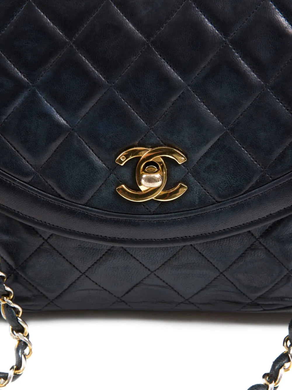 Pre-OwnedCHANEL Pre-Owned1980s double flap shoulder bag