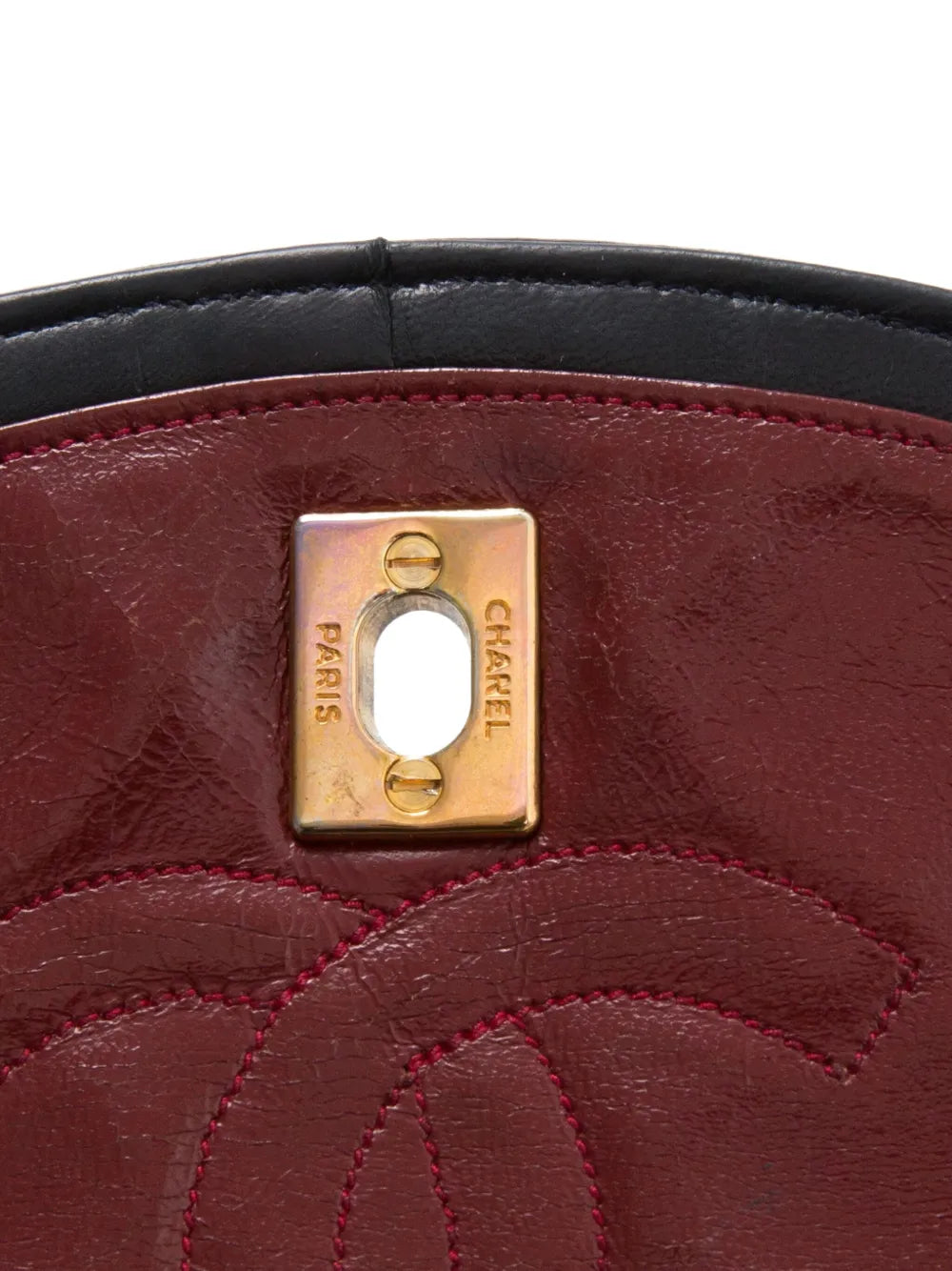 Pre-OwnedCHANEL Pre-Owned1980s double flap shoulder bag