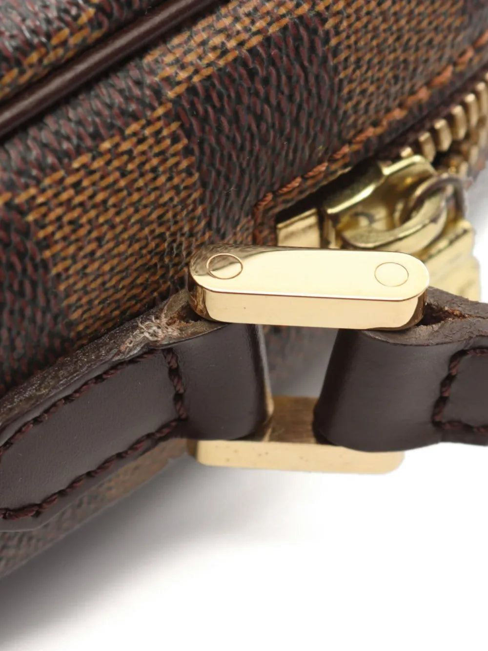 Pre-OwnedLouis Vuitton Pre-Owned2001 Ipanema Damier Ebene PM crossbody bag