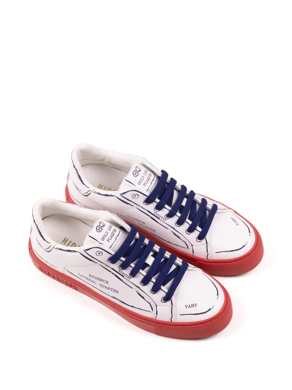 Hide&Jack Sky Construction Sneakers