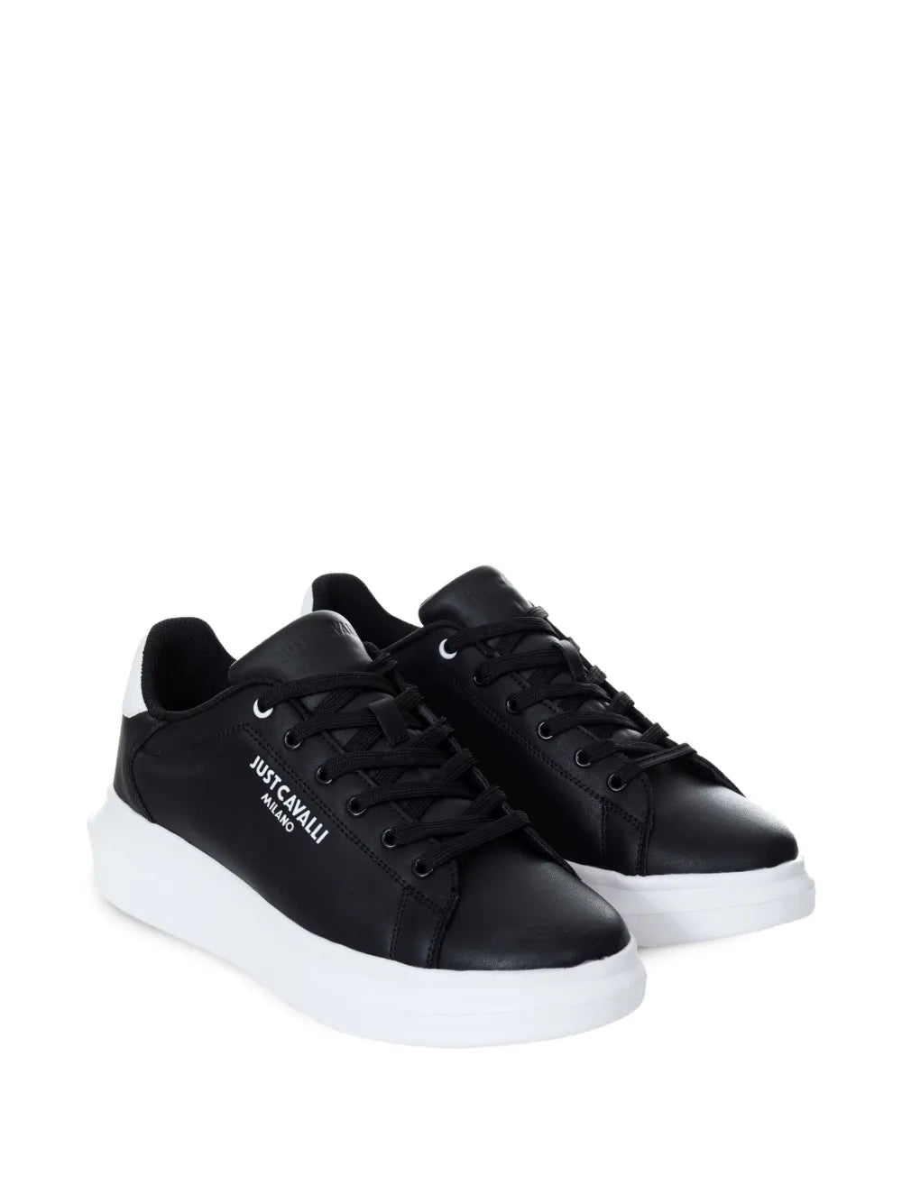 Just Cavalli Logo-Print Sneakers