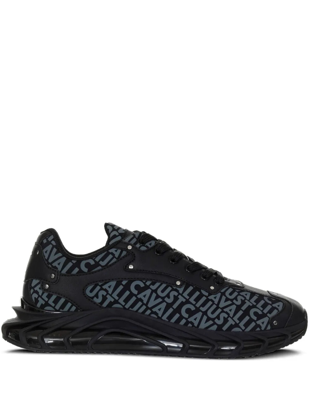 Just Cavalli Logo-Print Sneakers