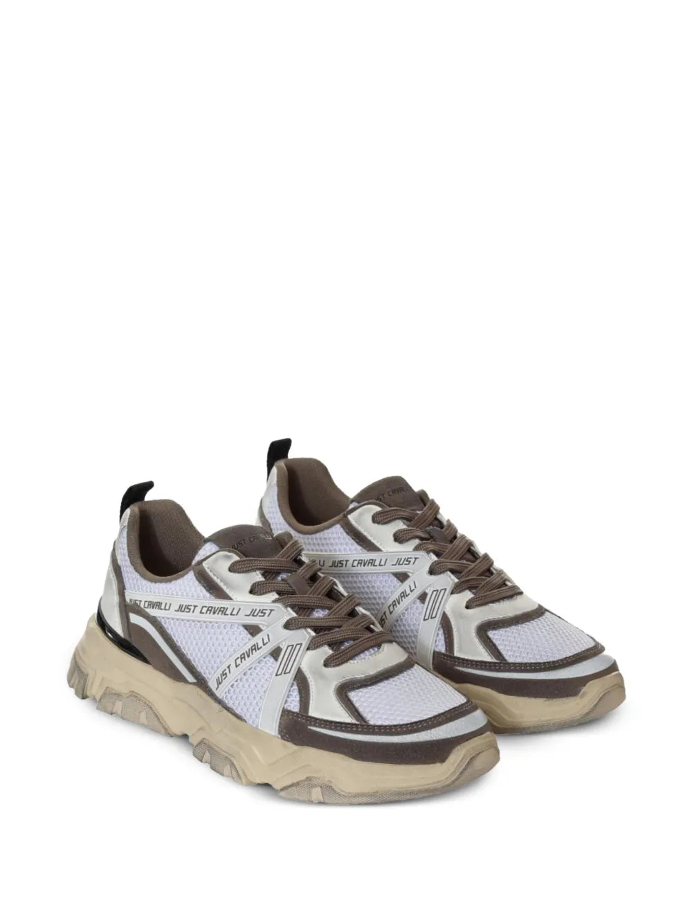 Just Cavalli Panelled Sneakers