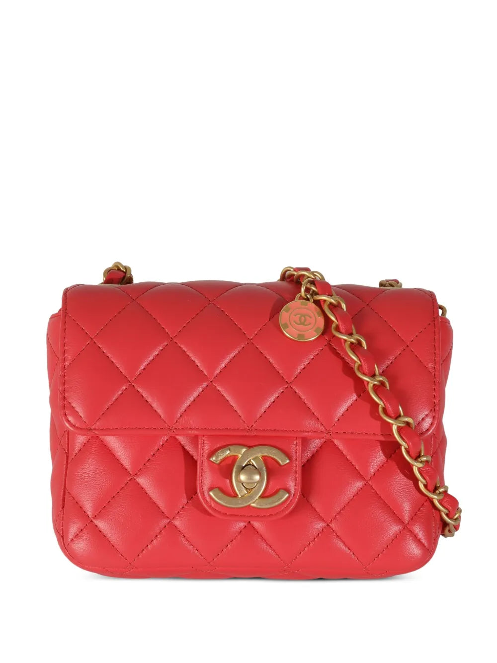 Pre-OwnedCHANEL Pre-Ownedmini square Classic Flap shoulder bag