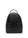 Armani Exchangelogo-plaque backpack