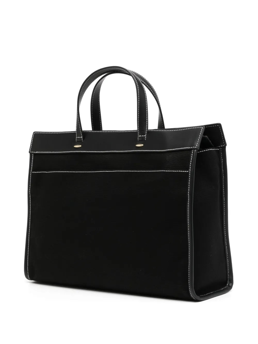 agnès b. canvas 2-way tote bag