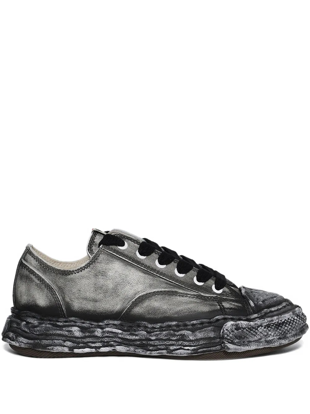 Maison Mihara Yasuhiro Peterson 23 Faded Leather Sneakers