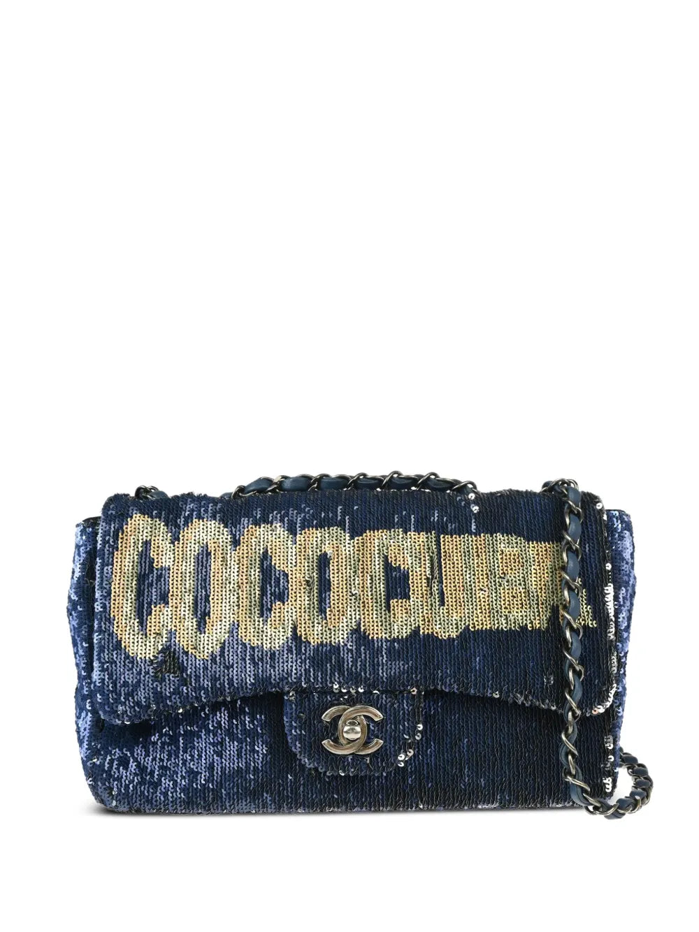Pre-OwnedCHANEL Pre-Owned2016 medium Coco Cuba flap shoulder bag