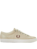 Fred Perry Logo-Embroidered Leather Sneakers