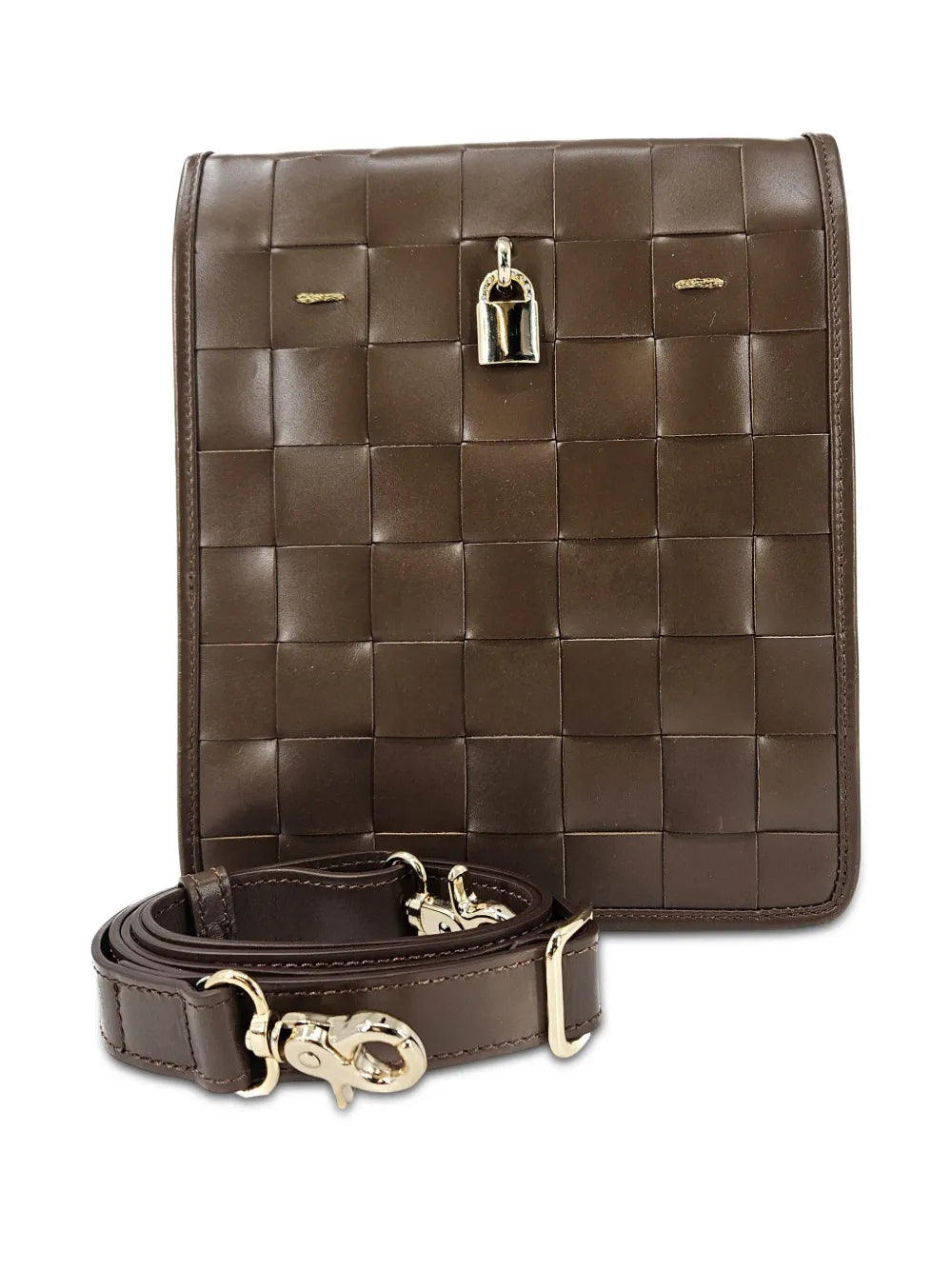 Madison.Maisonwoven crossbody bag