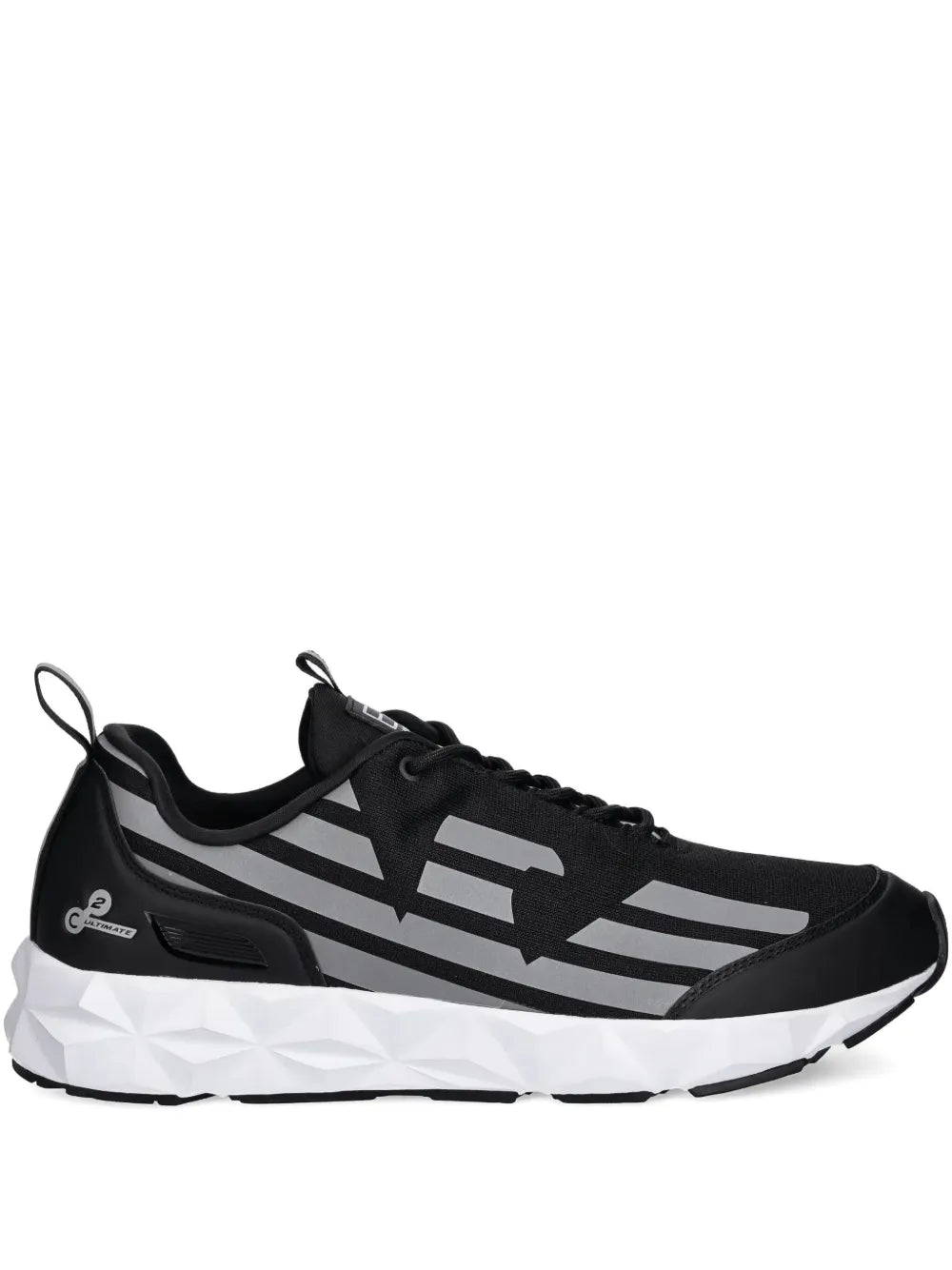 Ea7 Emporio Armani Ultimate C2 Kombat Mesh-Panel Sneakers