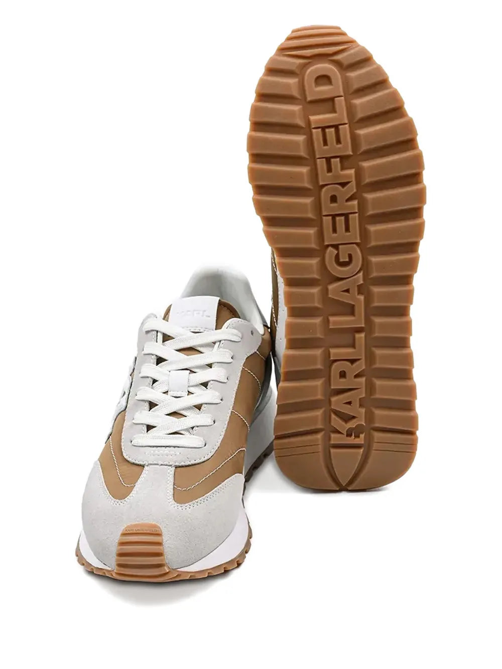 Karl Lagerfeld Kairo Suede Panelled Sneakers