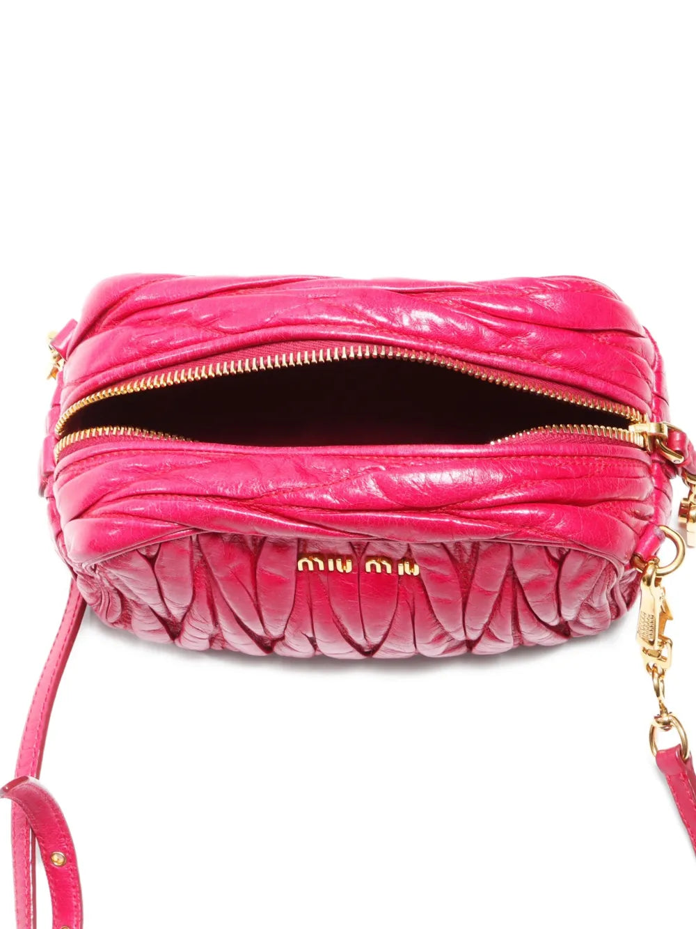 Pre-OwnedMiu Miu Pre-Owned2015 matelasse shoulder bag