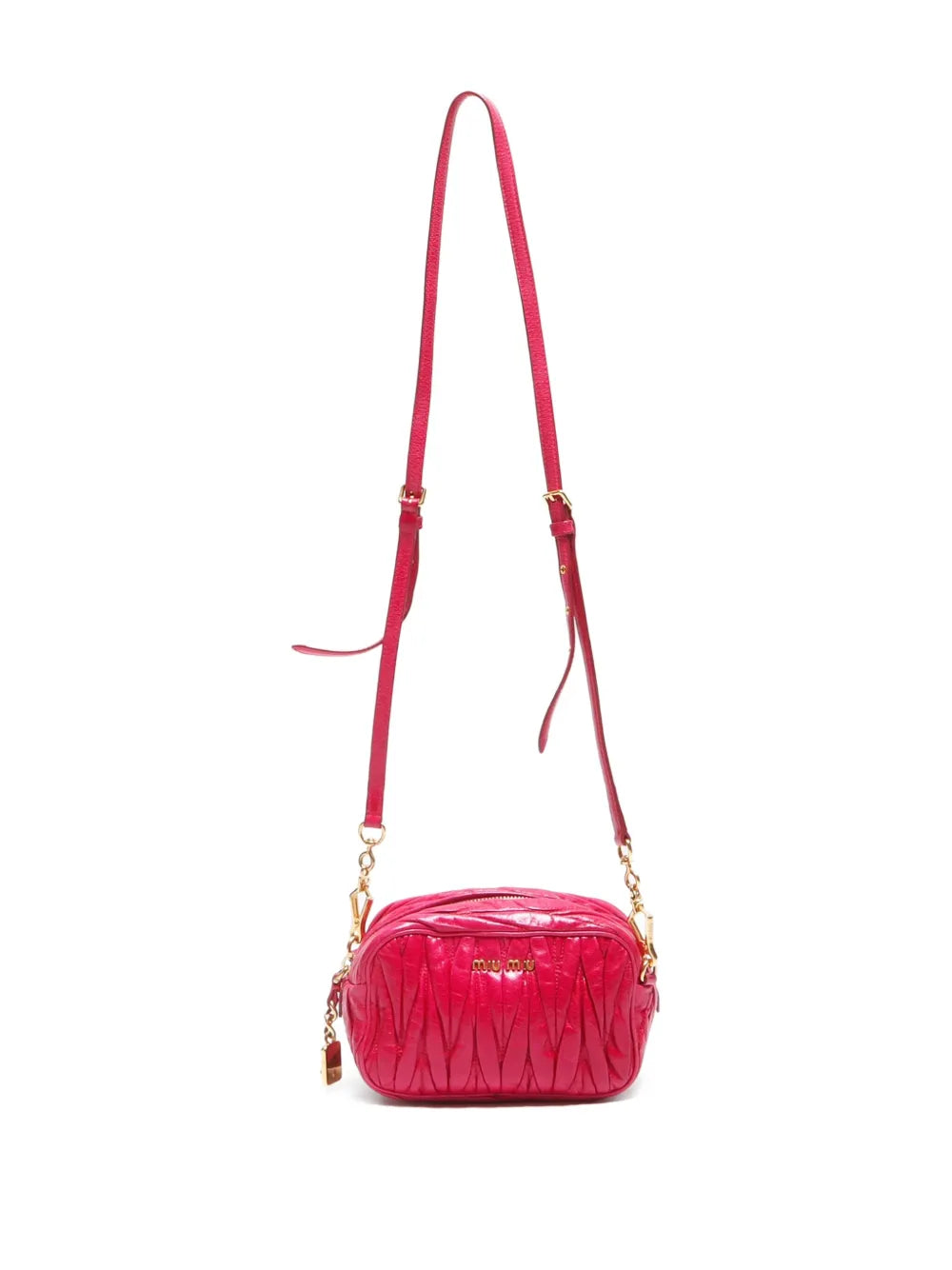 Pre-OwnedMiu Miu Pre-Owned2015 matelasse shoulder bag
