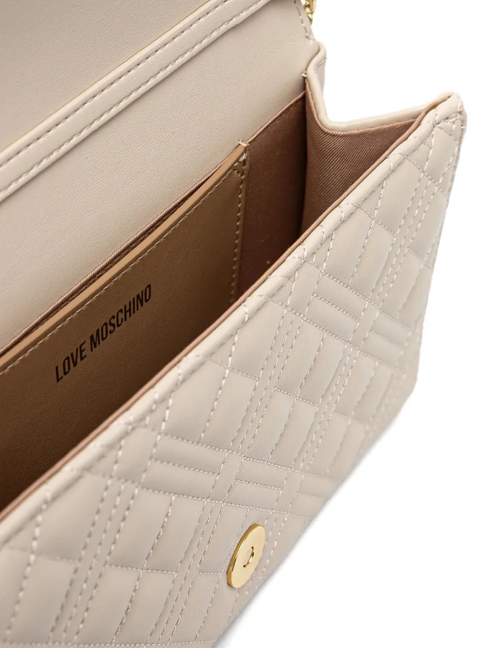 Love Moschinoquilted crossbody bag