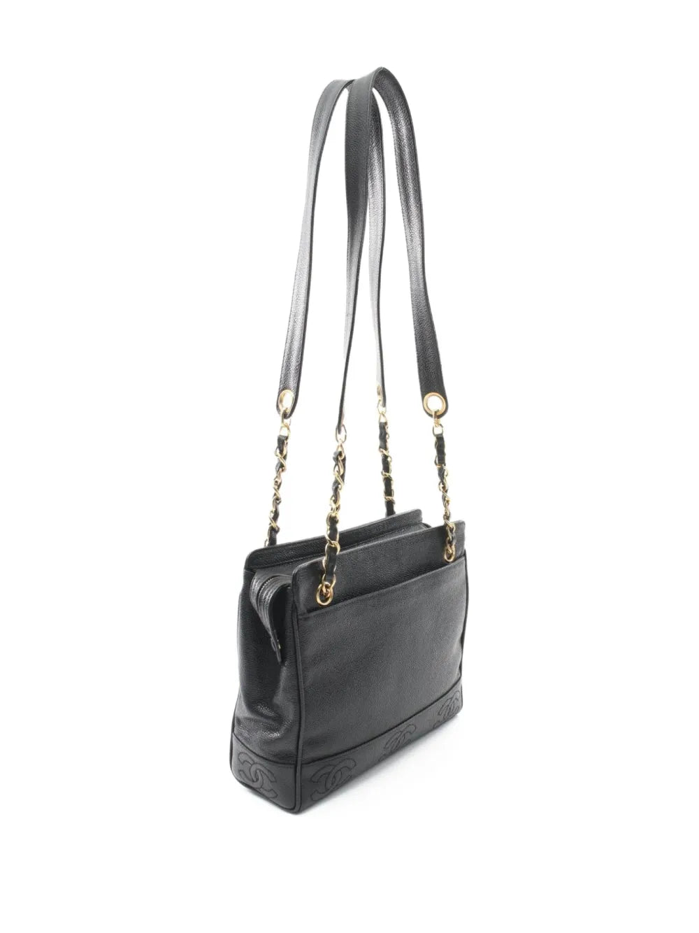 Pre-OwnedCHANEL Pre-Owned1996-1997 Triple Coco shoulder bag