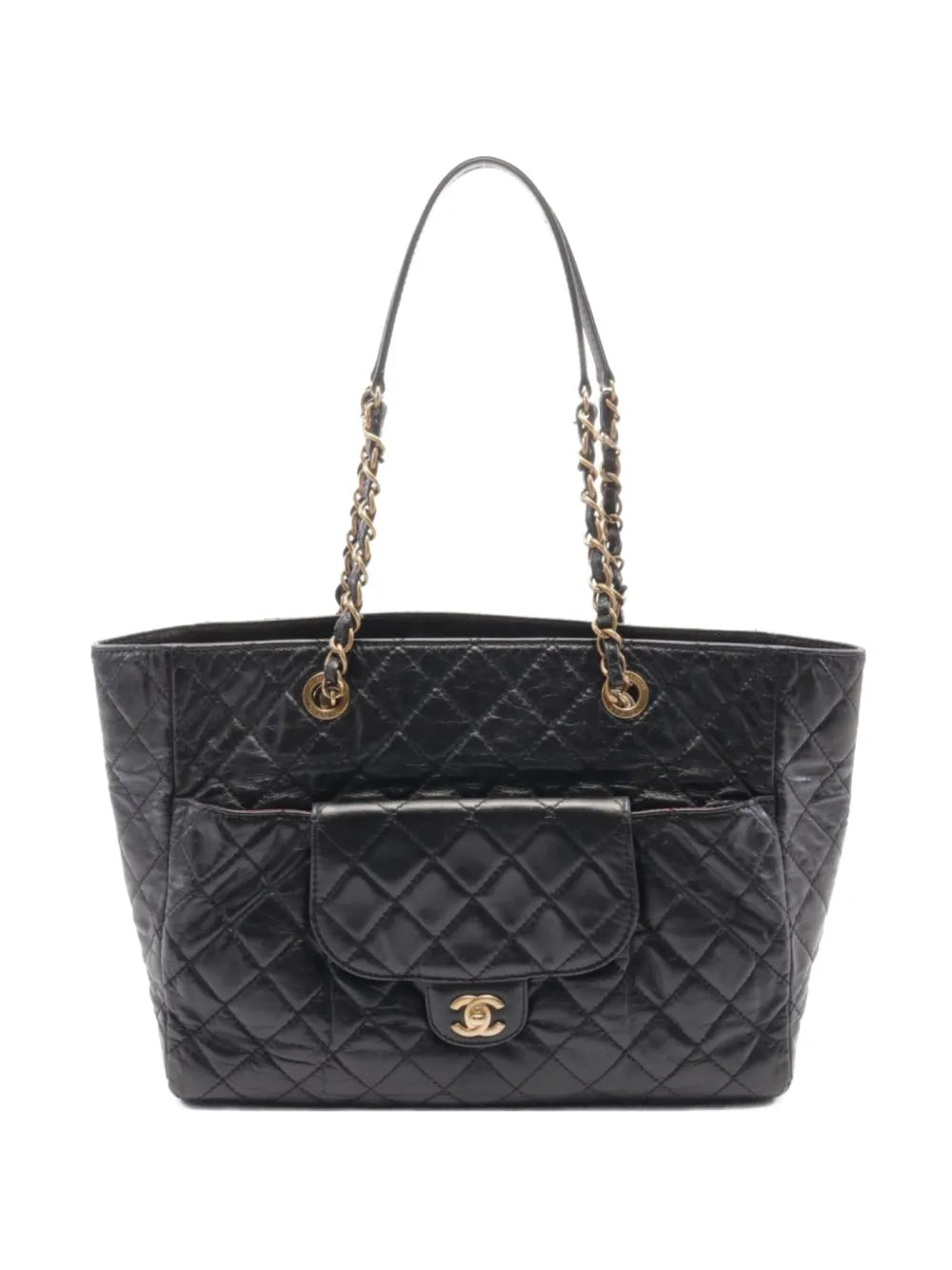 Pre-OwnedCHANEL Pre-Owned2014-2015 diamond-quilting tote bag