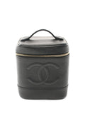 Pre-OwnedCHANEL Pre-Owned1996-1997 caviar-leather vanity bag