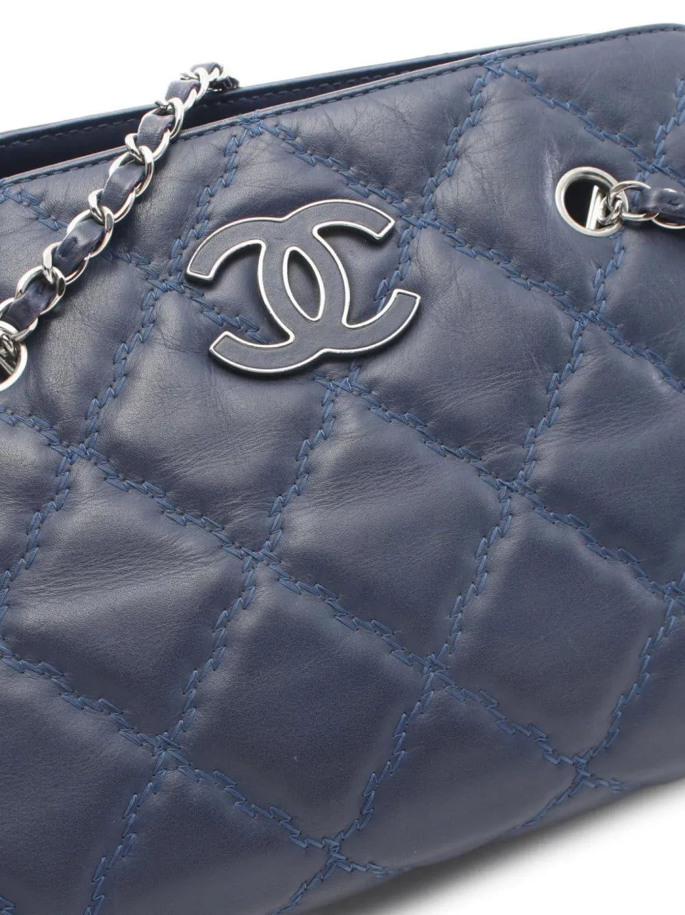 Pre-OwnedCHANEL Pre-Owned2012-2013 Ultra Stitch tote bag