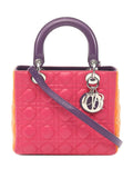 Pre-OwnedChristian Dior Pre-Owned2010s Cannage Lady Dior two-way handbag