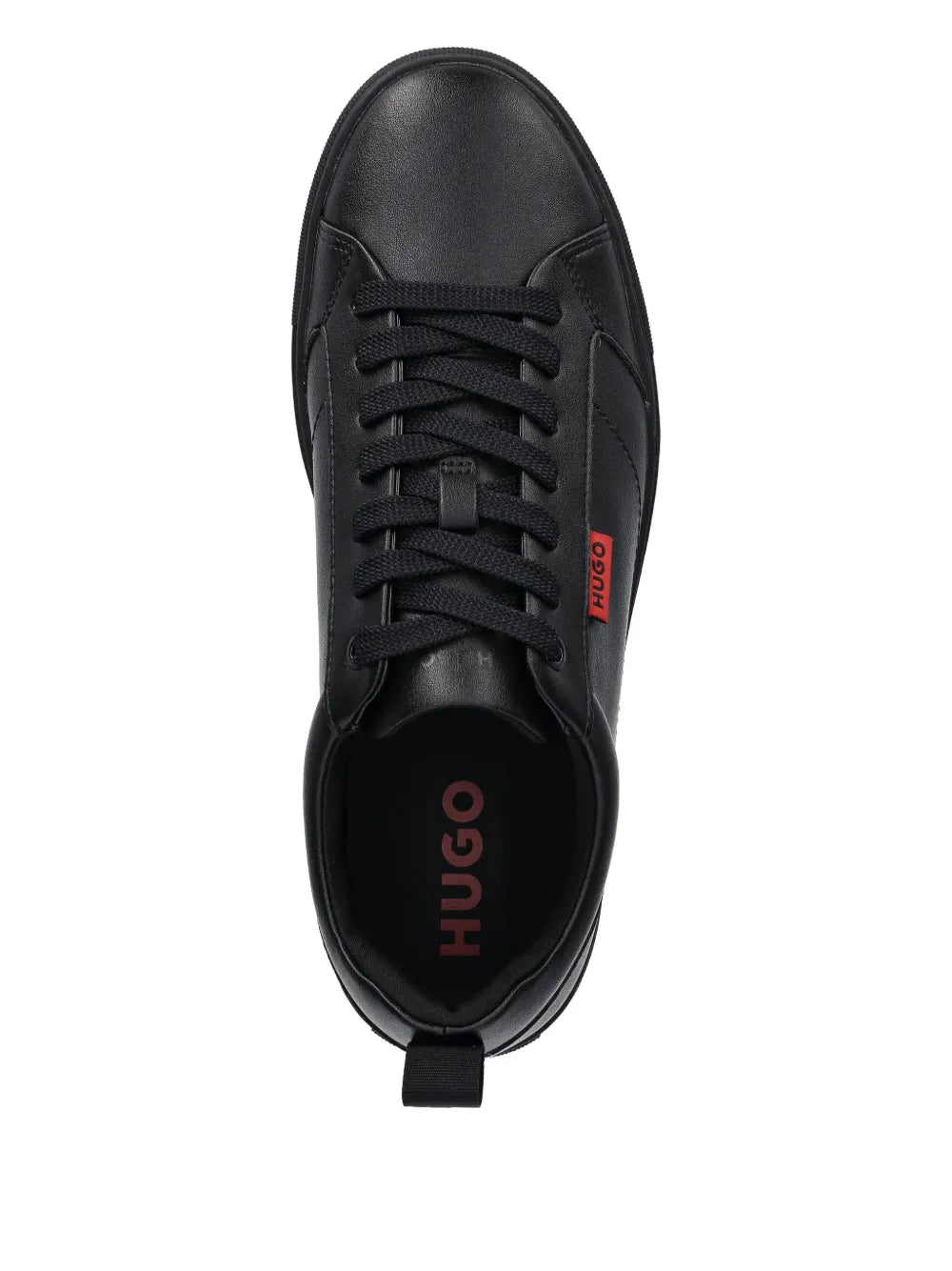 Hugo Logo-Patch Lace-Up Sneakers