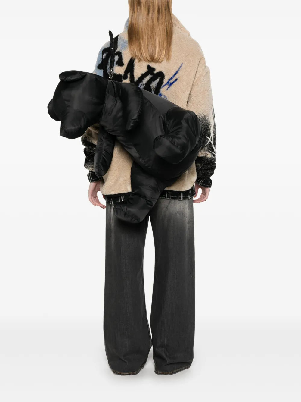 Maison MIHARA YASUHIRObear-shaped cross body bag