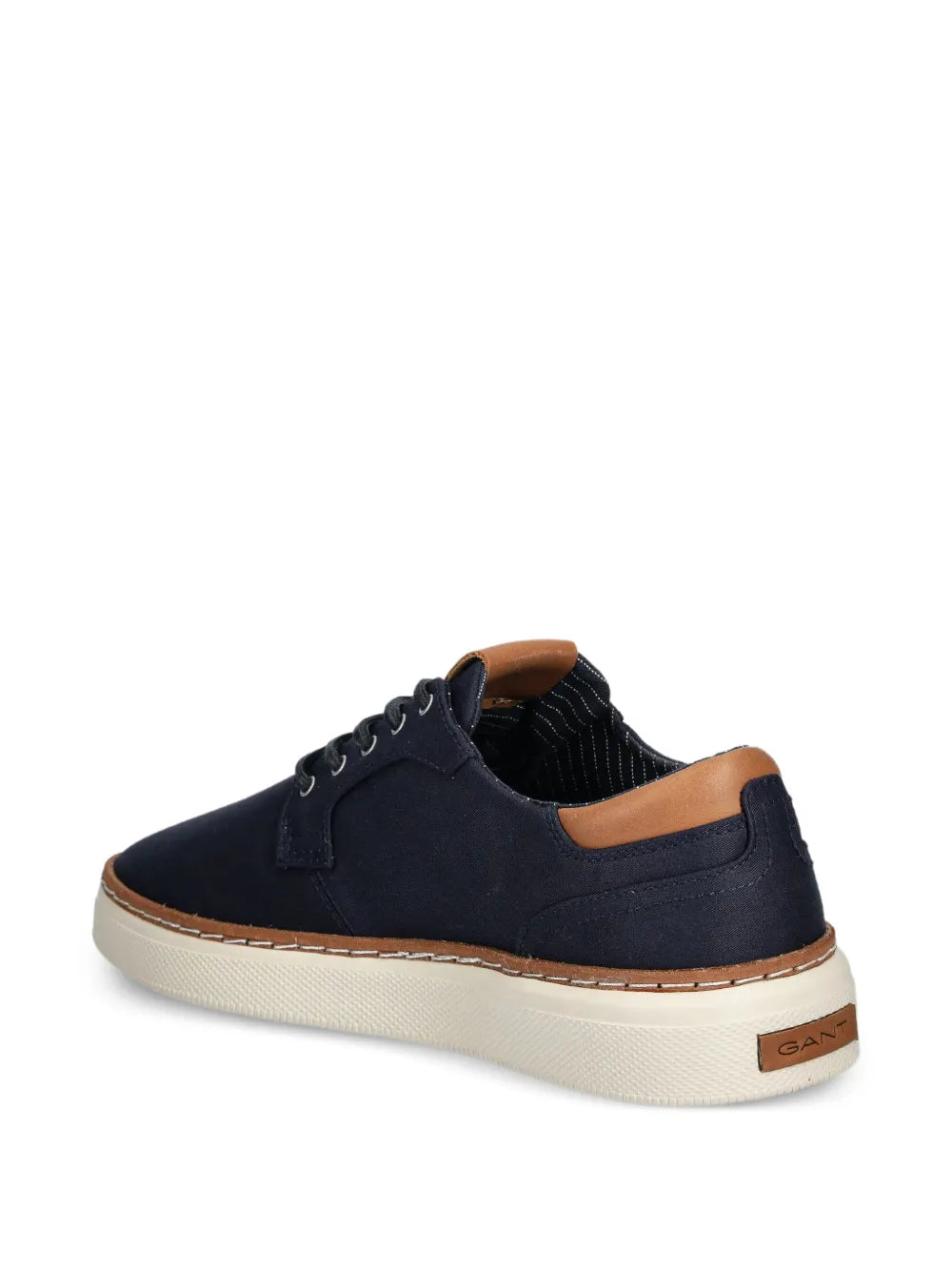 Gant Contrasting-Heel Lace-Up Sneakers
