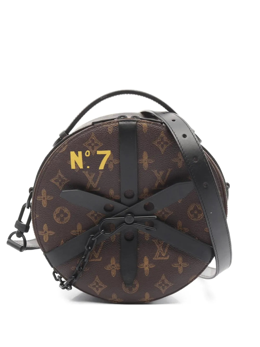 Pre-OwnedLouis Vuitton Pre-Owned2021s No. 7 Wheel Box two-way handbag