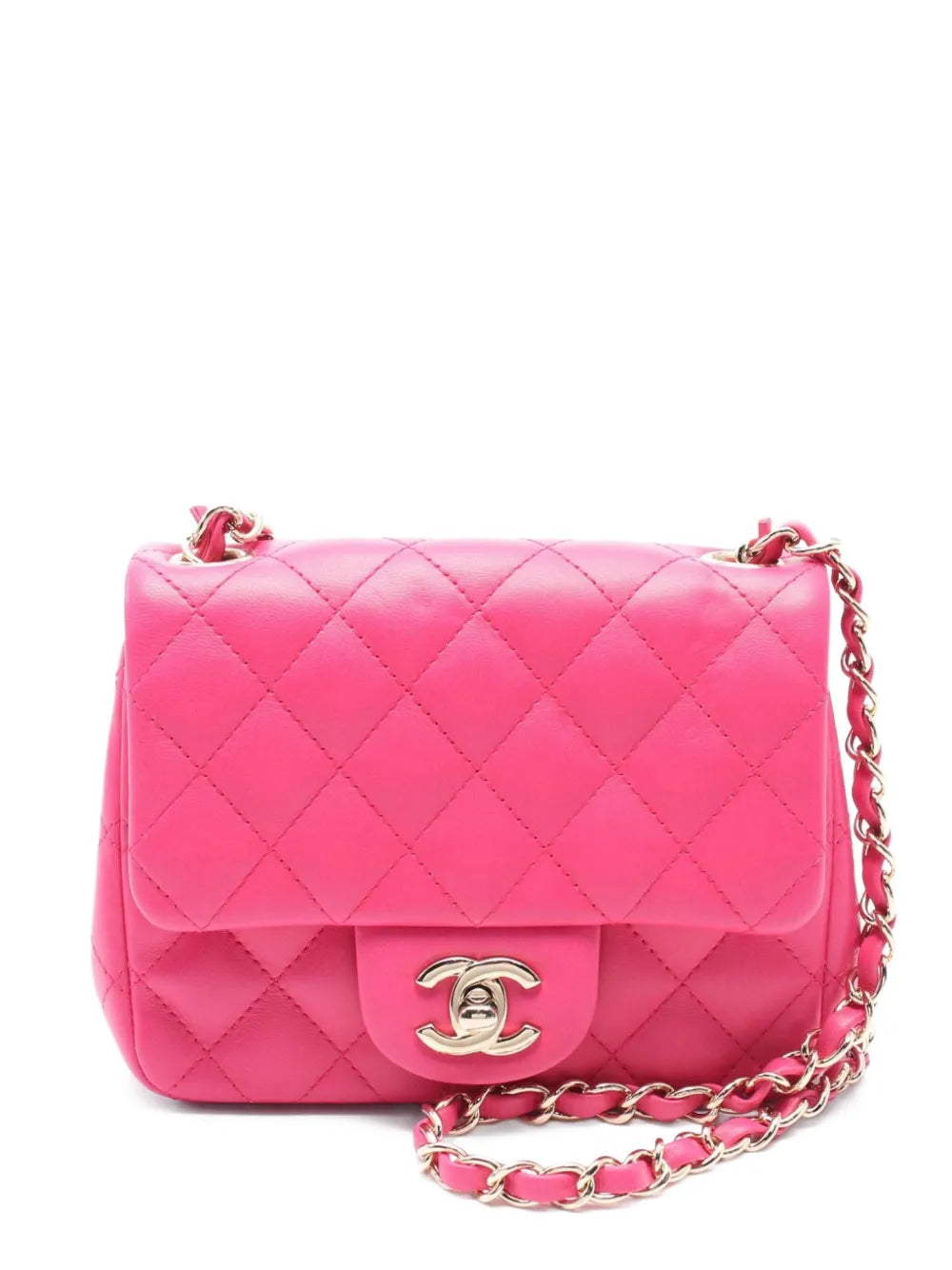 Pre-OwnedCHANEL Pre-Owned2015-2016 mini quilted tote bag