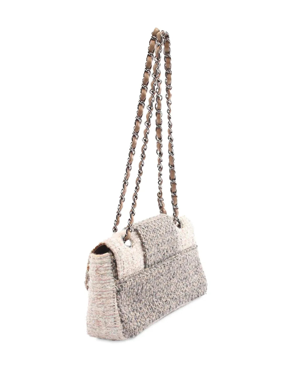 Pre-OwnedCHANEL Pre-Owned2004-2005 Small Tweed Fantasy Flap shoulder bag