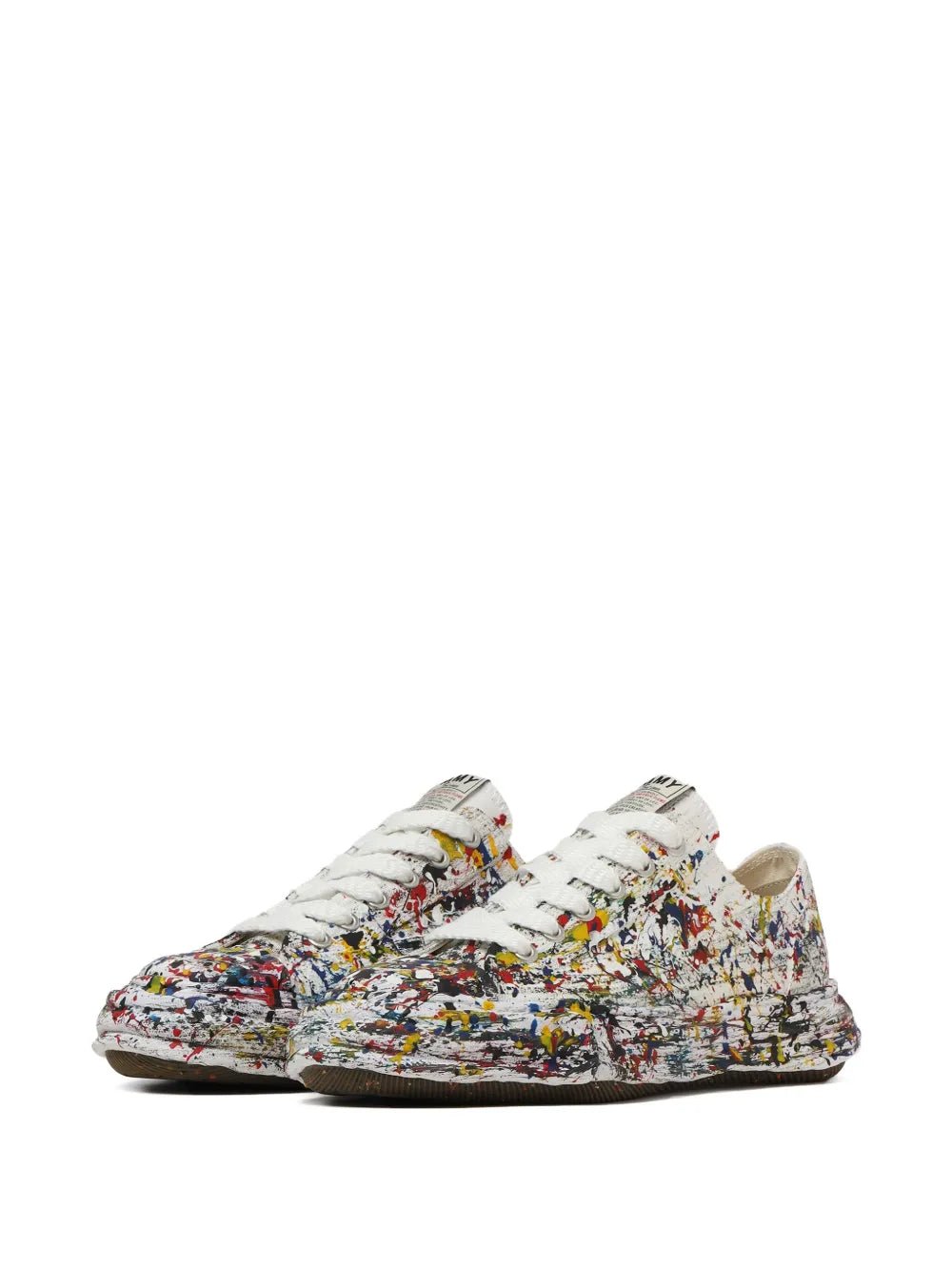 Maison Mihara Yasuhiro Peterson Paint-Splattered Sneakers