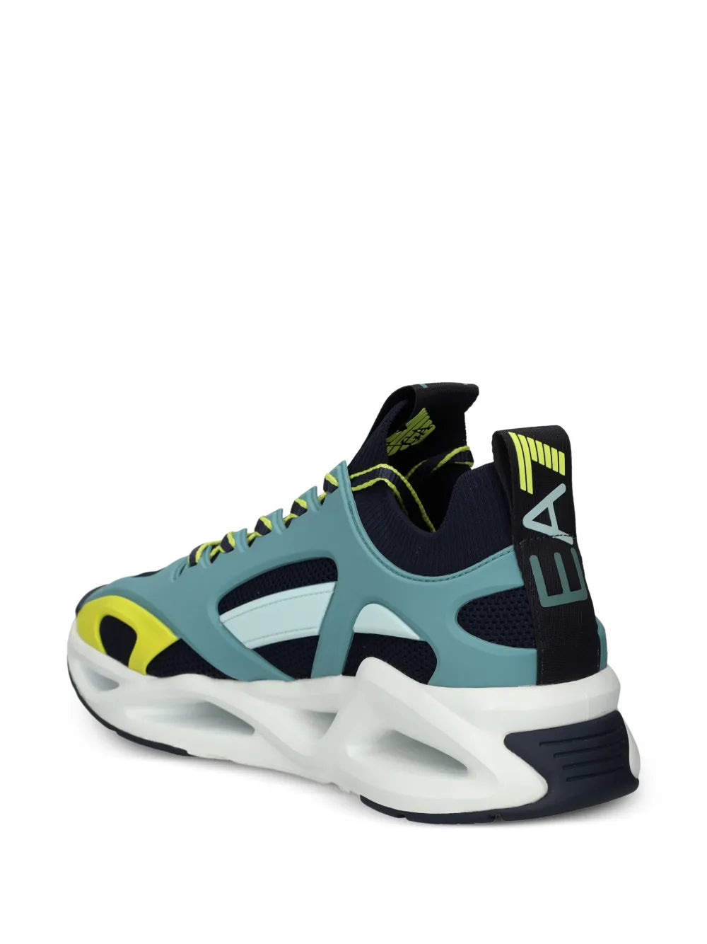 Ea7 Emporio Armani Infinity Cage Mesh-Panelled Running Sneakers