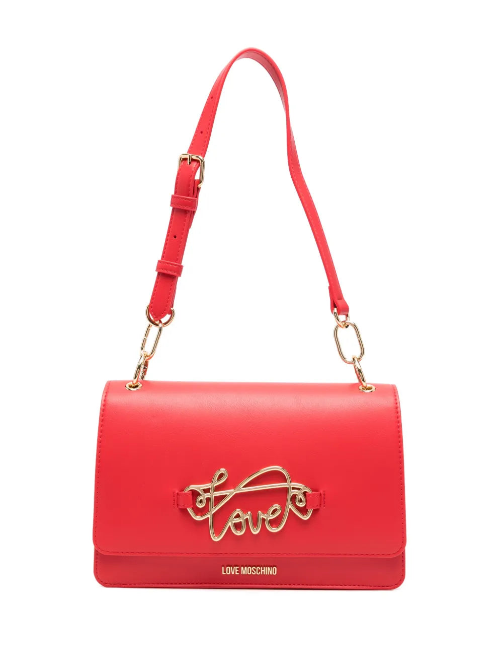 Love Moschinoappliqu?detail shoulder bag