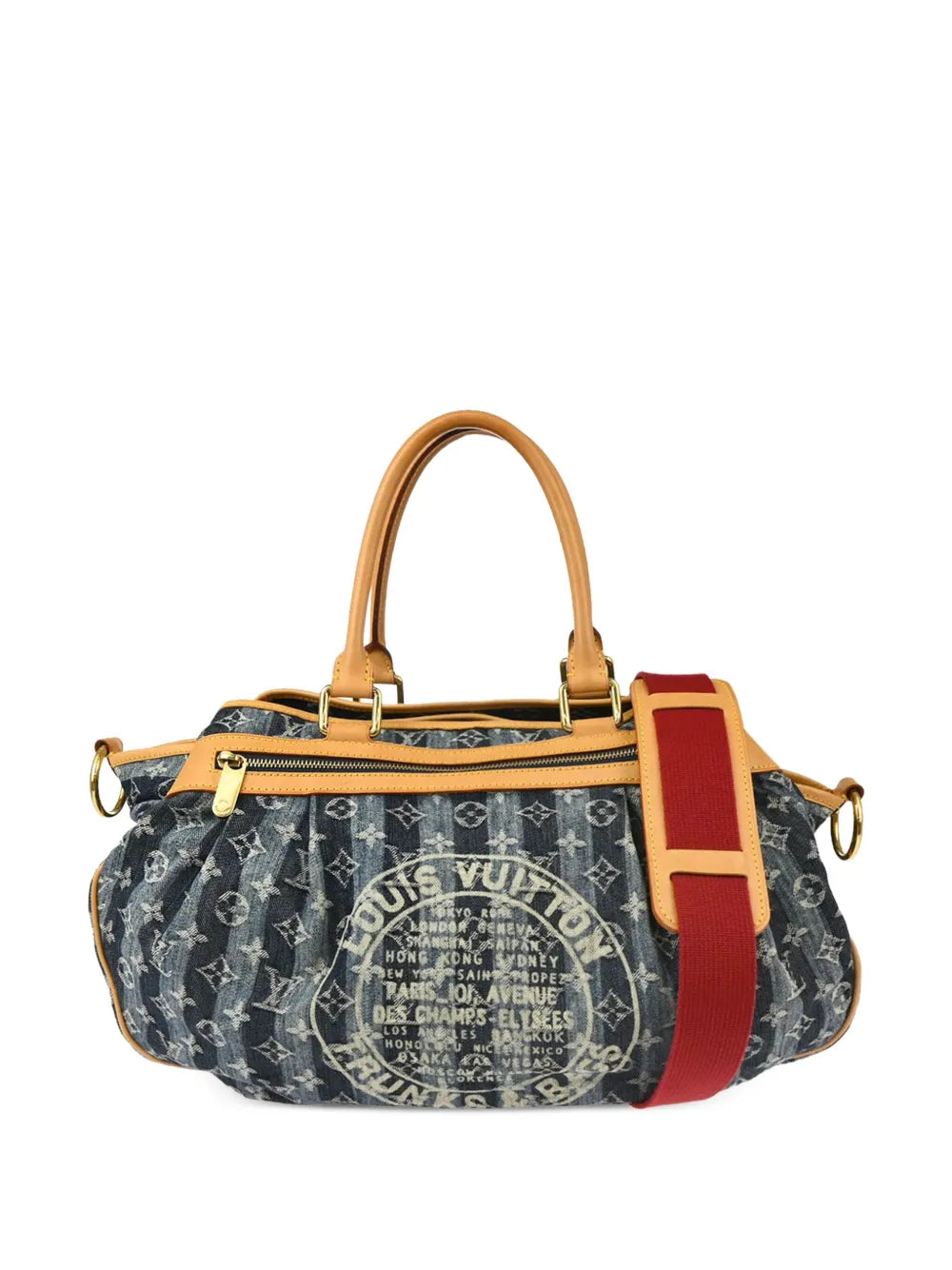 Pre-OwnedLouis Vuitton Pre-Owned2006 Monogram Denim Cabas Raye tote bag