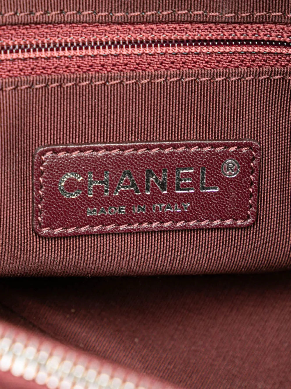 Pre-OwnedCHANEL Pre-Owned2015-2016 Large Shearling Boy Shopping tote bag