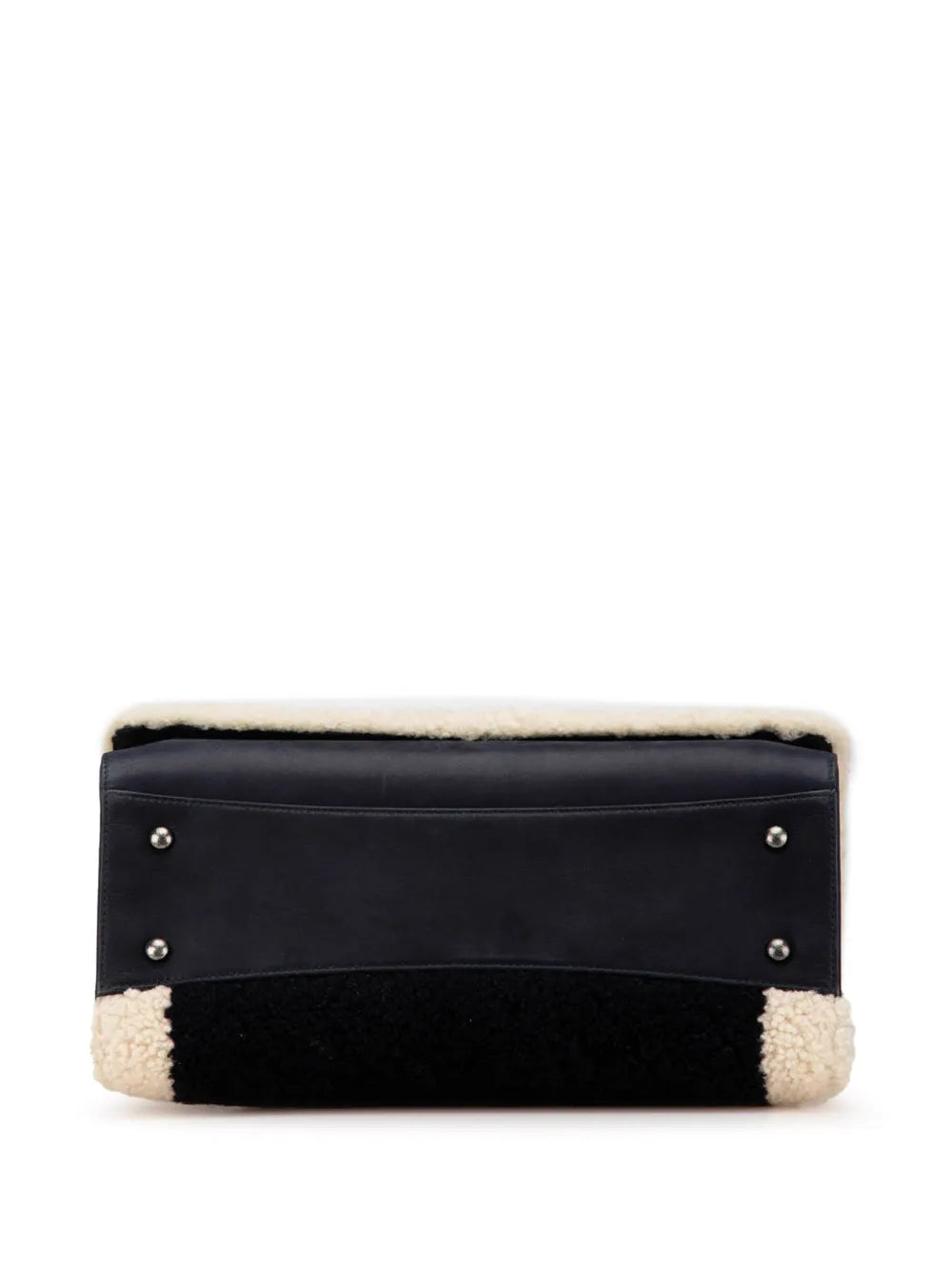 Pre-OwnedCHANEL Pre-Owned2015-2016 Large Shearling Boy Shopping tote bag