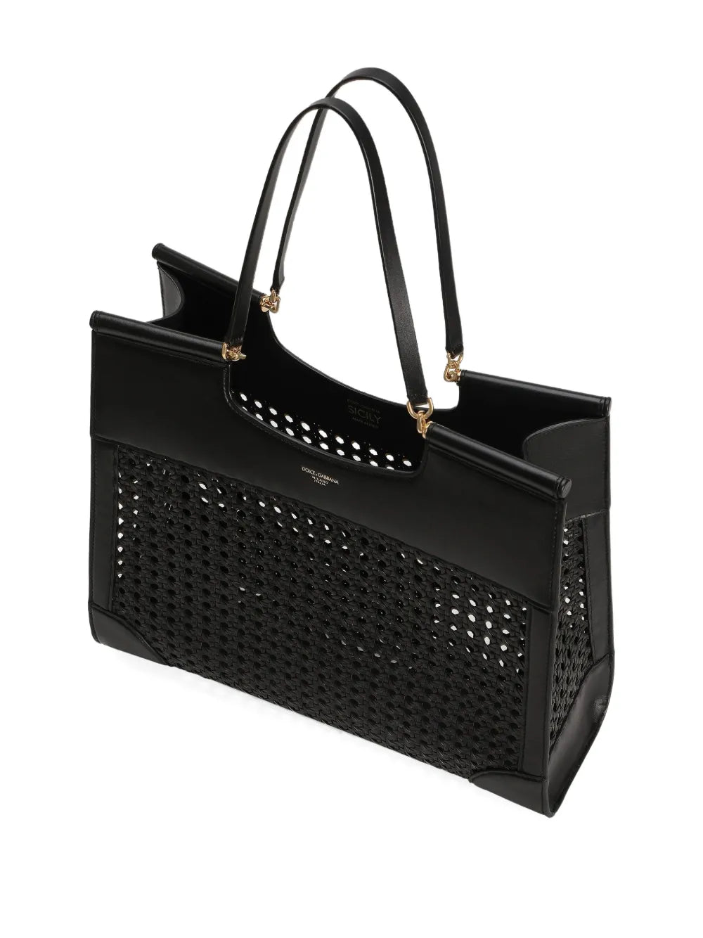 Dolce & Gabbanalogo-stamp tote bag