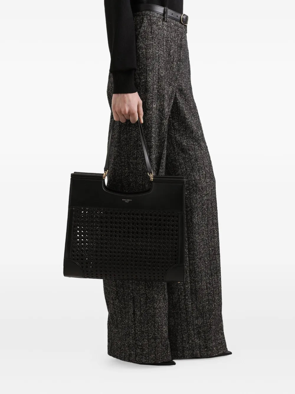 Dolce & Gabbanalogo-stamp tote bag