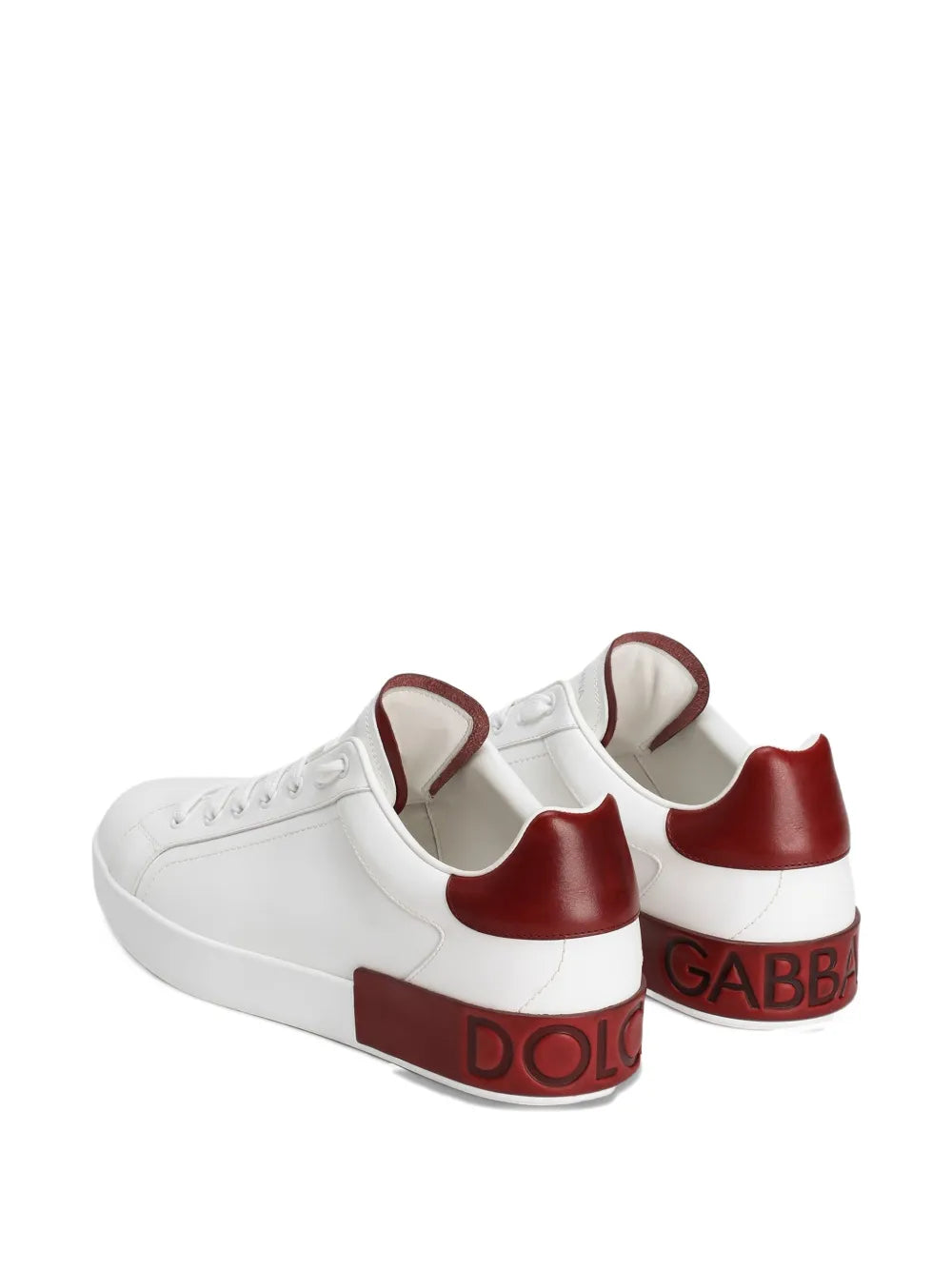 Dolce & Gabbana Portofino Logo-Debossed Sneakers