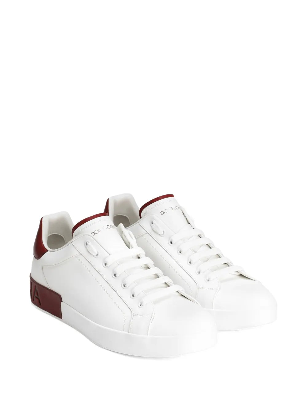 Dolce & Gabbana Portofino Logo-Debossed Sneakers