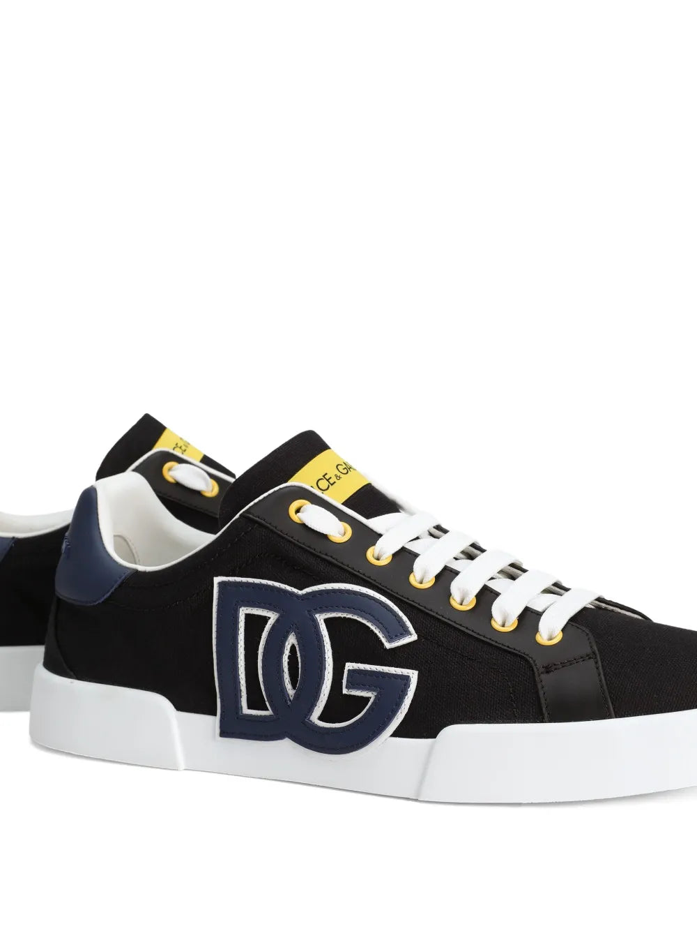 Dolce & Gabbana Portofino Logo-Embellished Low-Top Sneakers