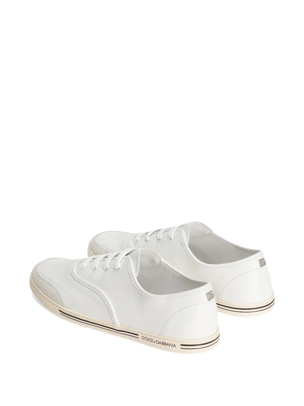 Dolce & Gabbana Lace-Up Leather Trainers