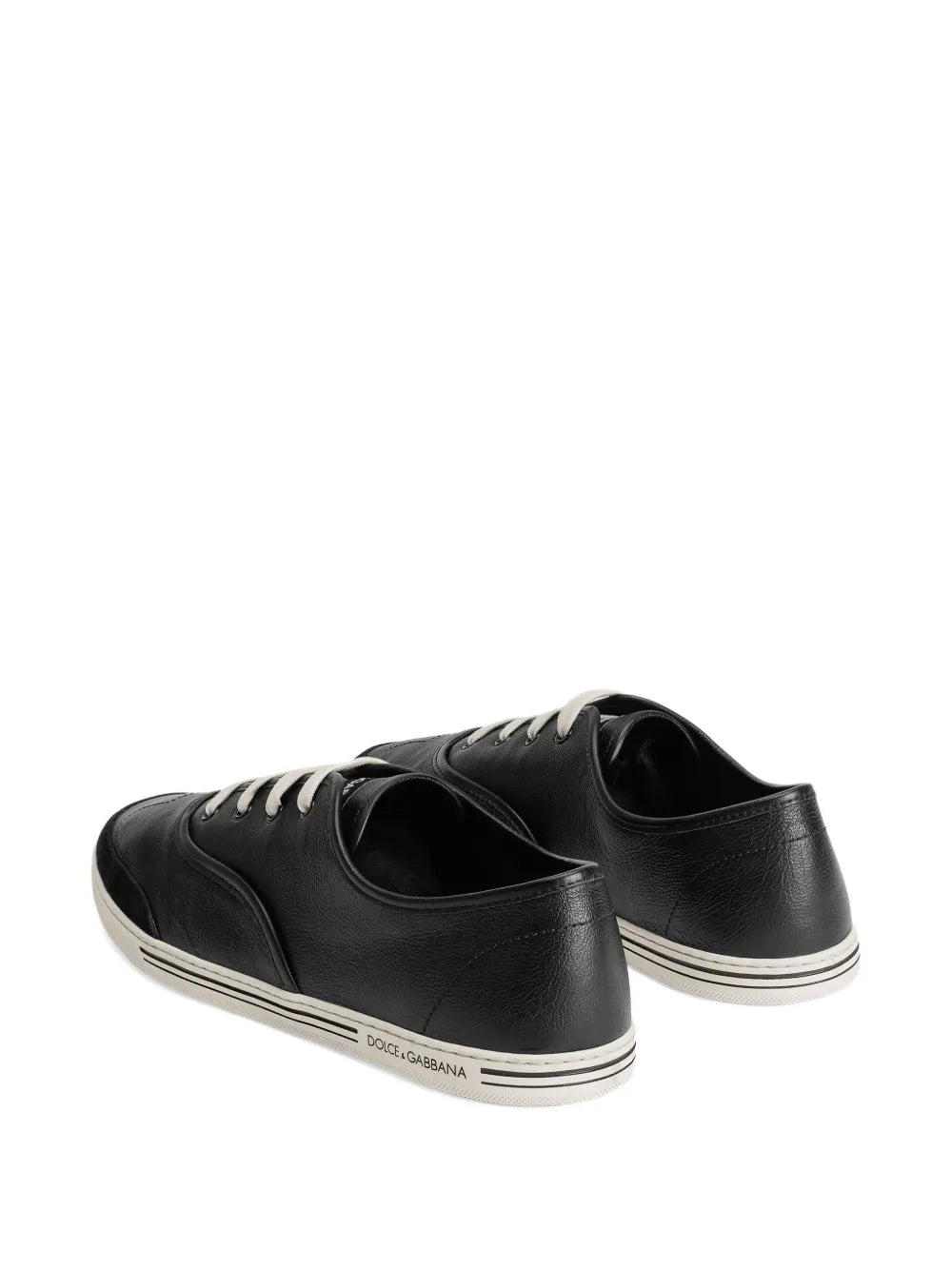 Dolce & Gabbana Lace-Up Leather Sneakers