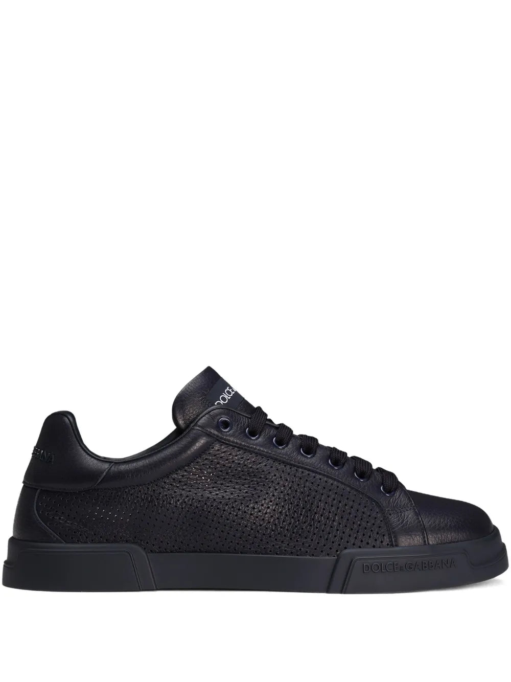 Dolce & Gabbana Perforated Leather Sneakers