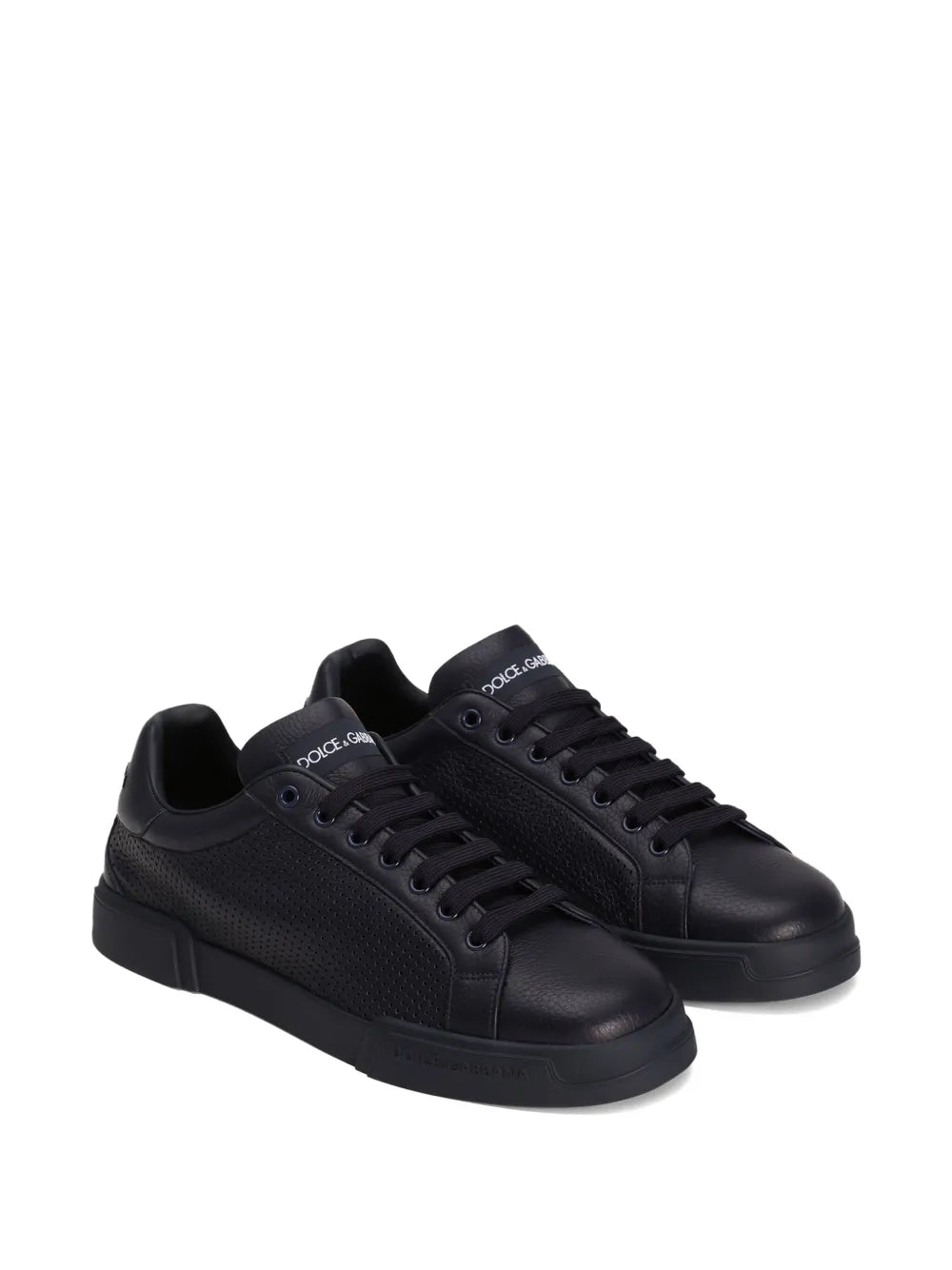 Dolce & Gabbana Perforated Leather Sneakers