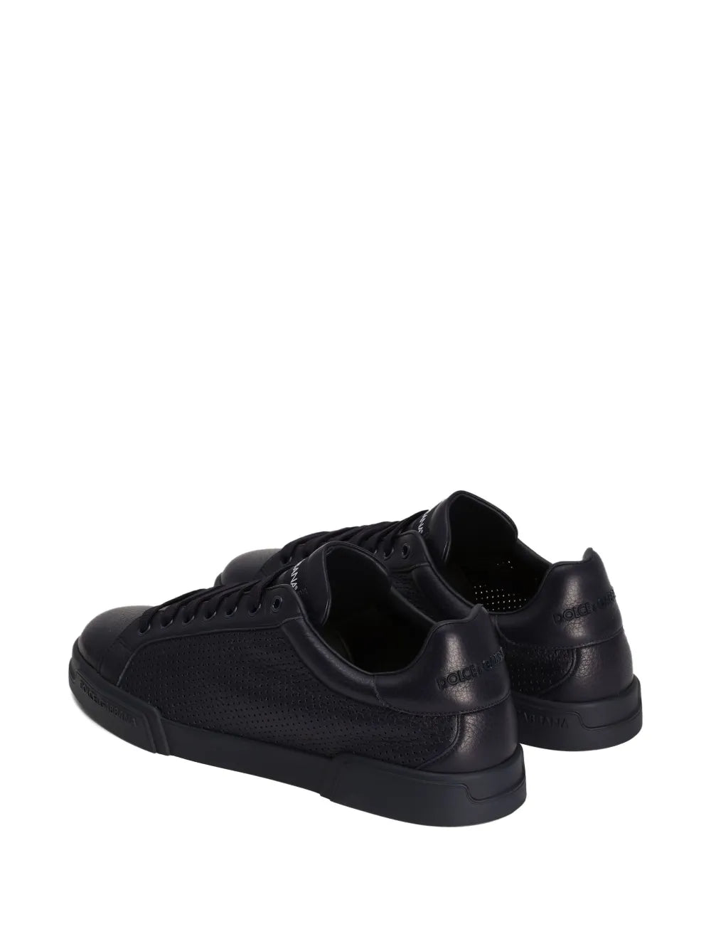 Dolce & Gabbana Perforated Leather Sneakers