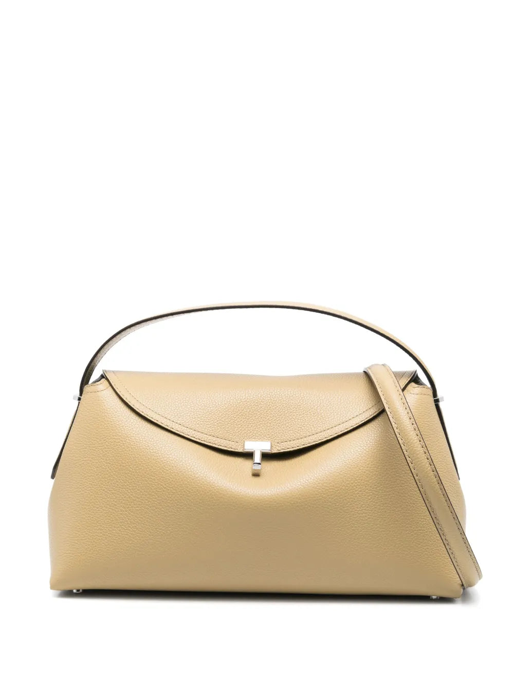 ExclusiveTOTEMET-Lock leather handle bag